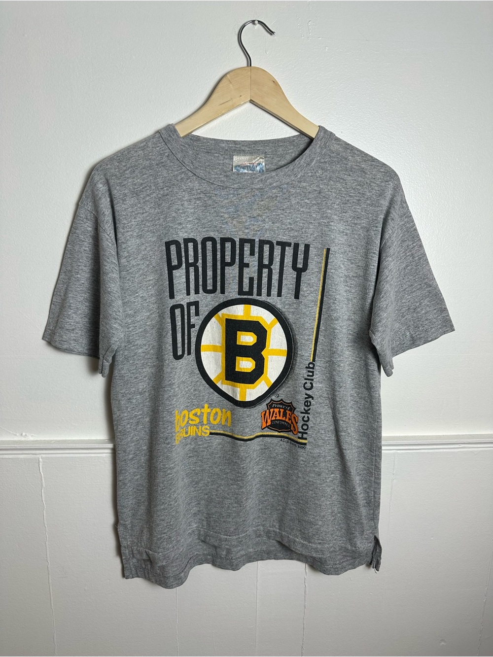1990 Boston Bruins Athletic Softwear Tee